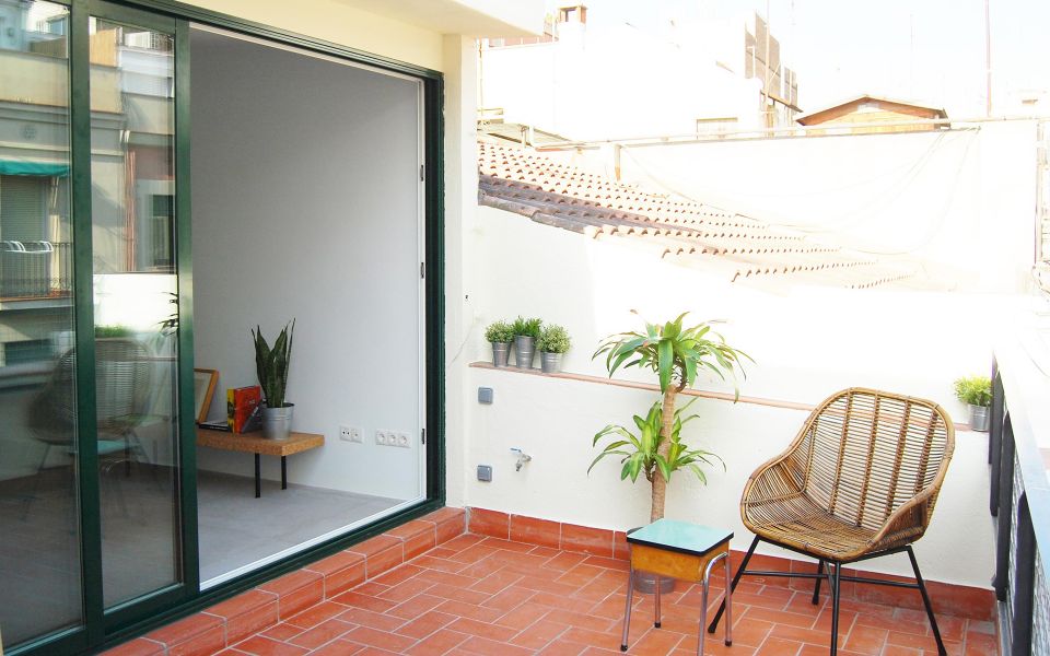Un ático reformado por RÄS Studio_terraza