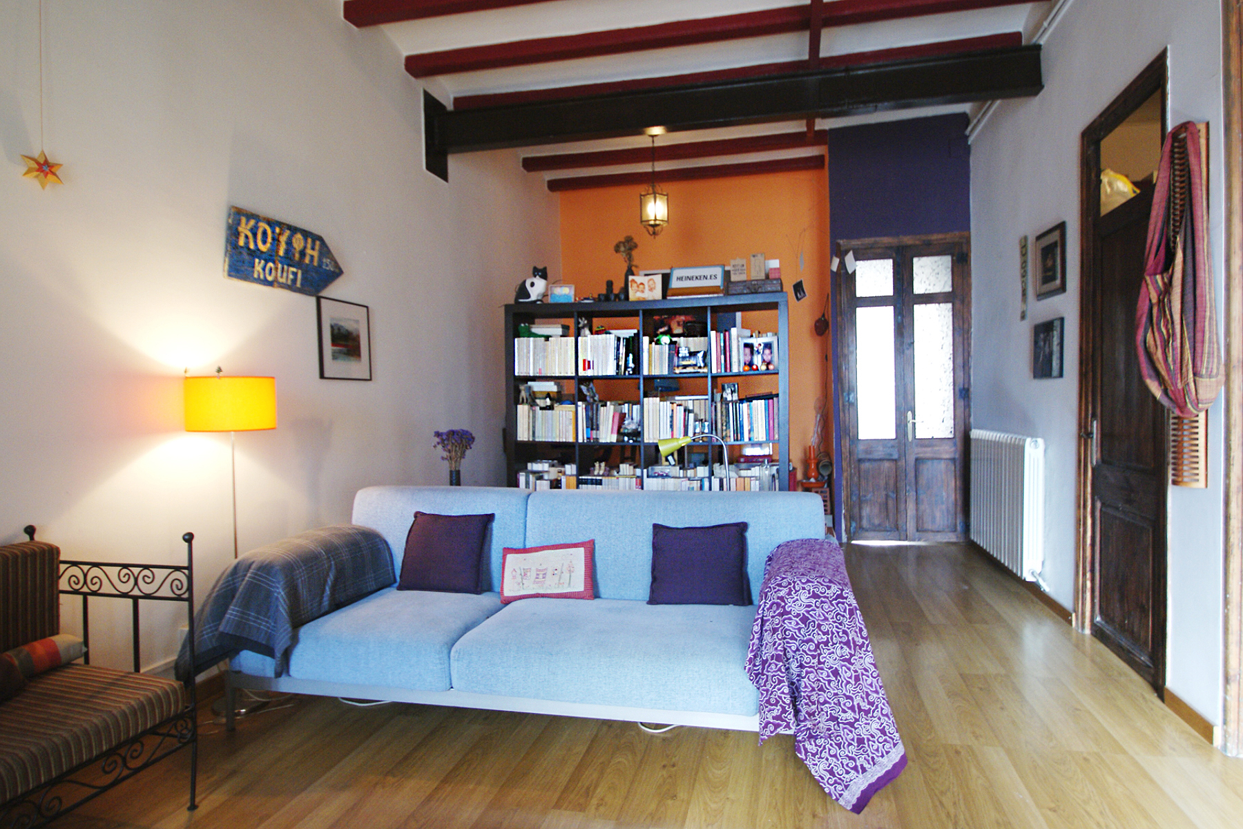 Un piso con preciosos elementos de origen en Sants, Barcelona