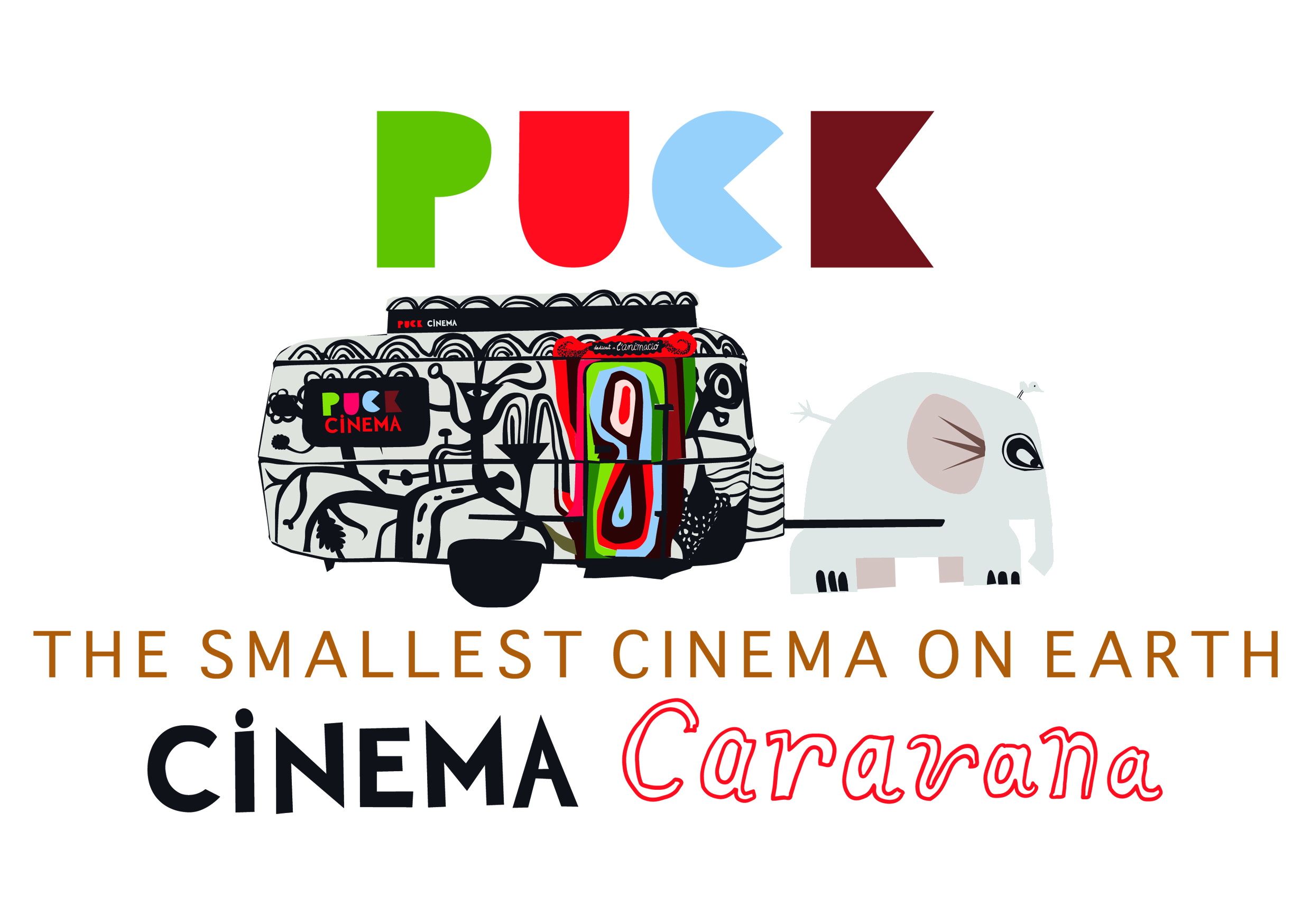 Cines móviles en caravanas - Puck Cinema