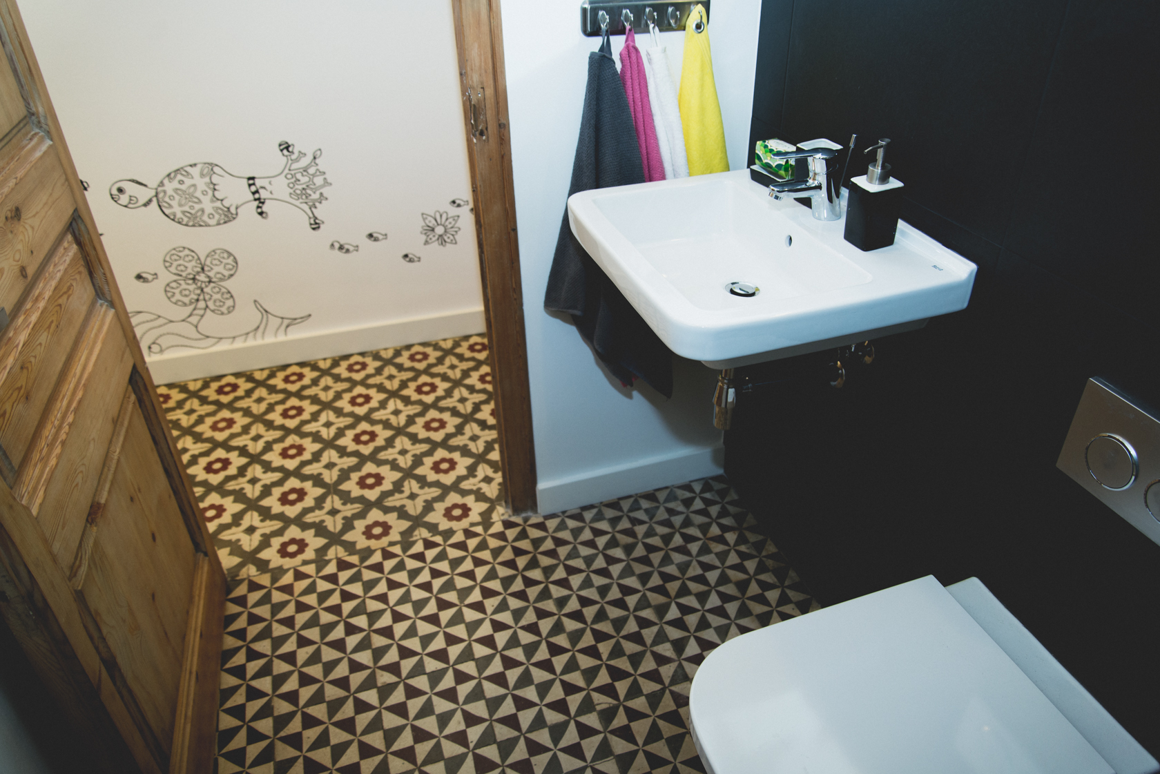 Piso amueblado de dos habitaciones en alquiler en Gracia