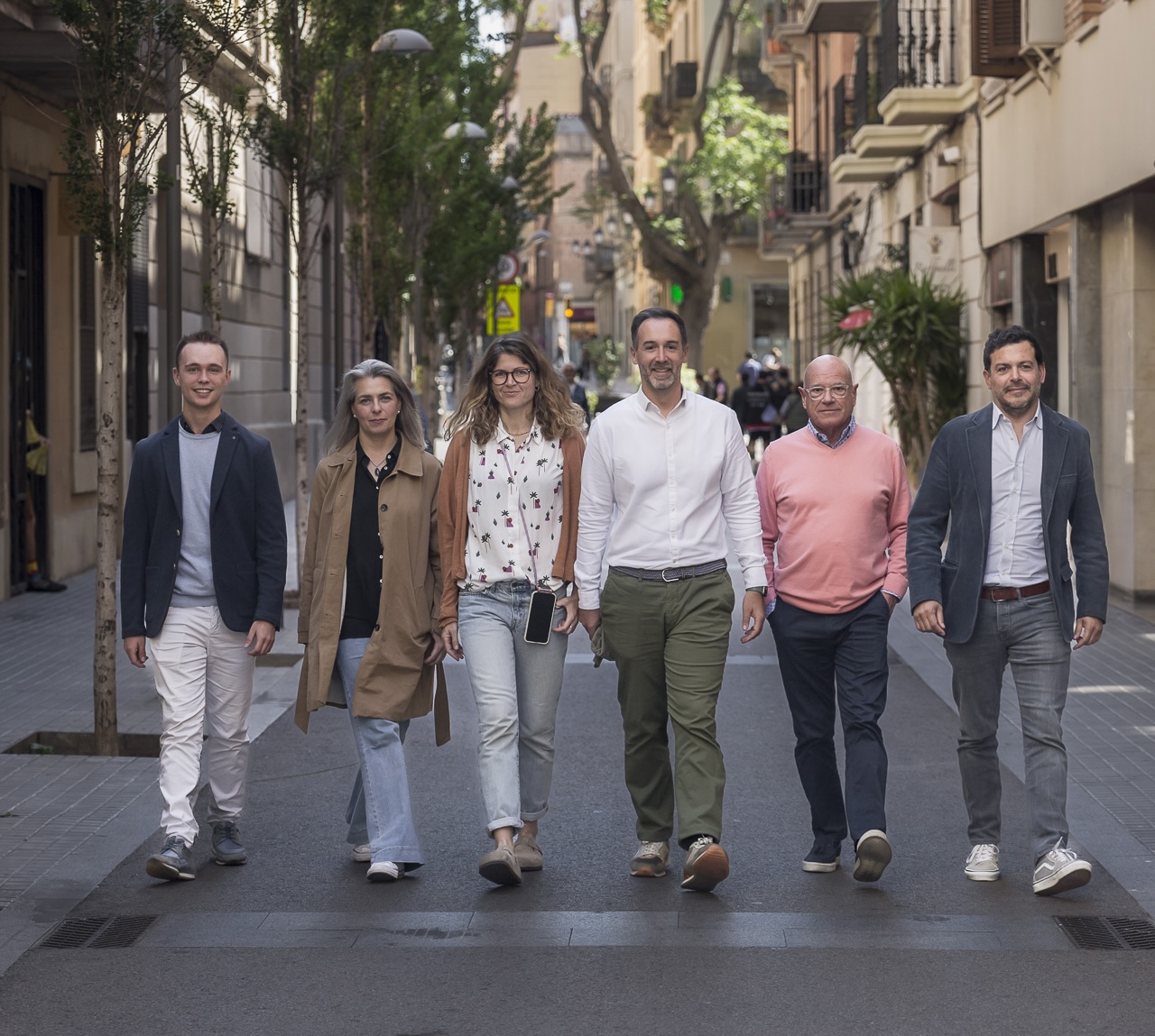 Equipo de Domestics Barcelona, agencia inmobiliaria