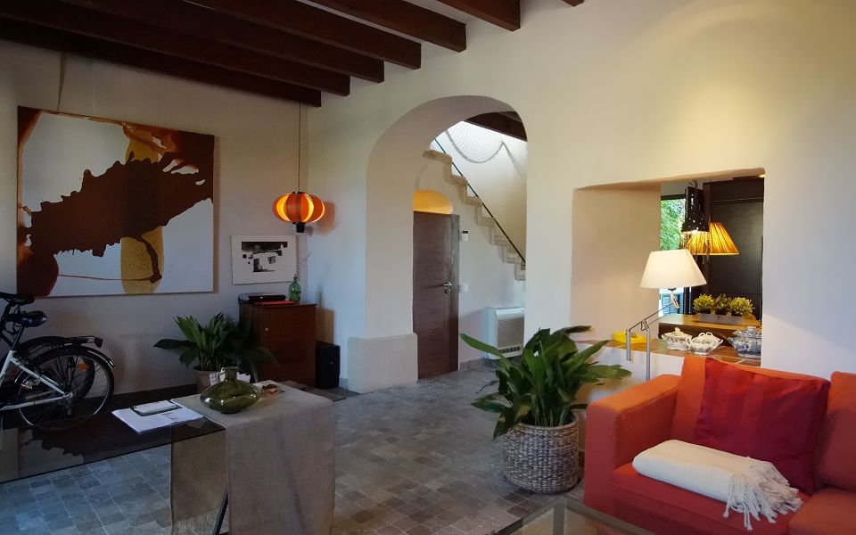 Casa de 2 dormitorios con patio, terraza y piscina en Algaida | Monapart