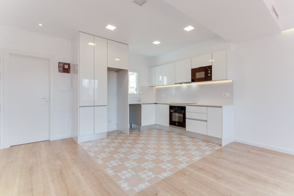 Ático a estrenar, de dos dormitorios, en la Dreta de l’Eixample