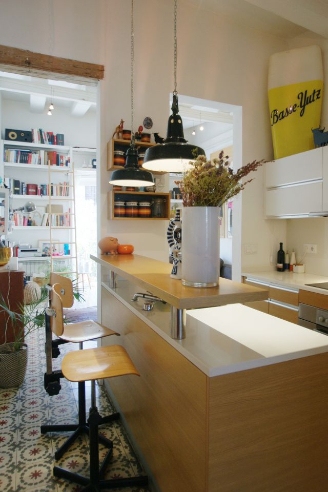 Un piso con aires retro y piezas de diseño | Monapart