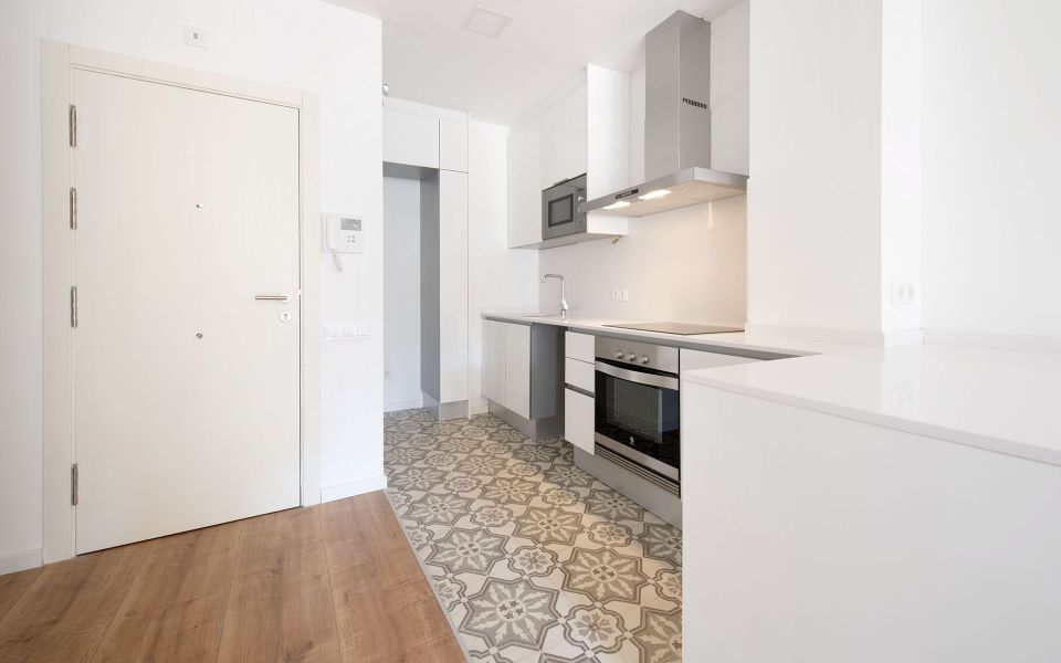 Piso nuevo, de dos dormitorios, en la Nova Esquerra de l’Eixample