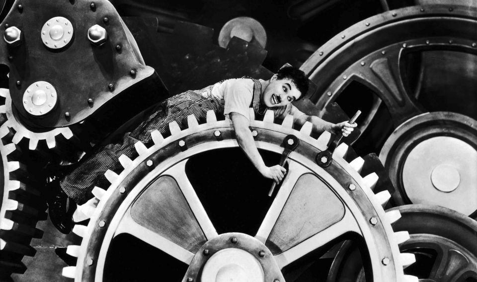 Modern Times, Charles Chaplin, 1936