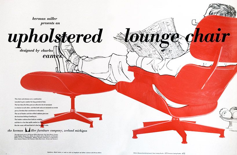 Lounge chair · Eames (1956) | Monapart