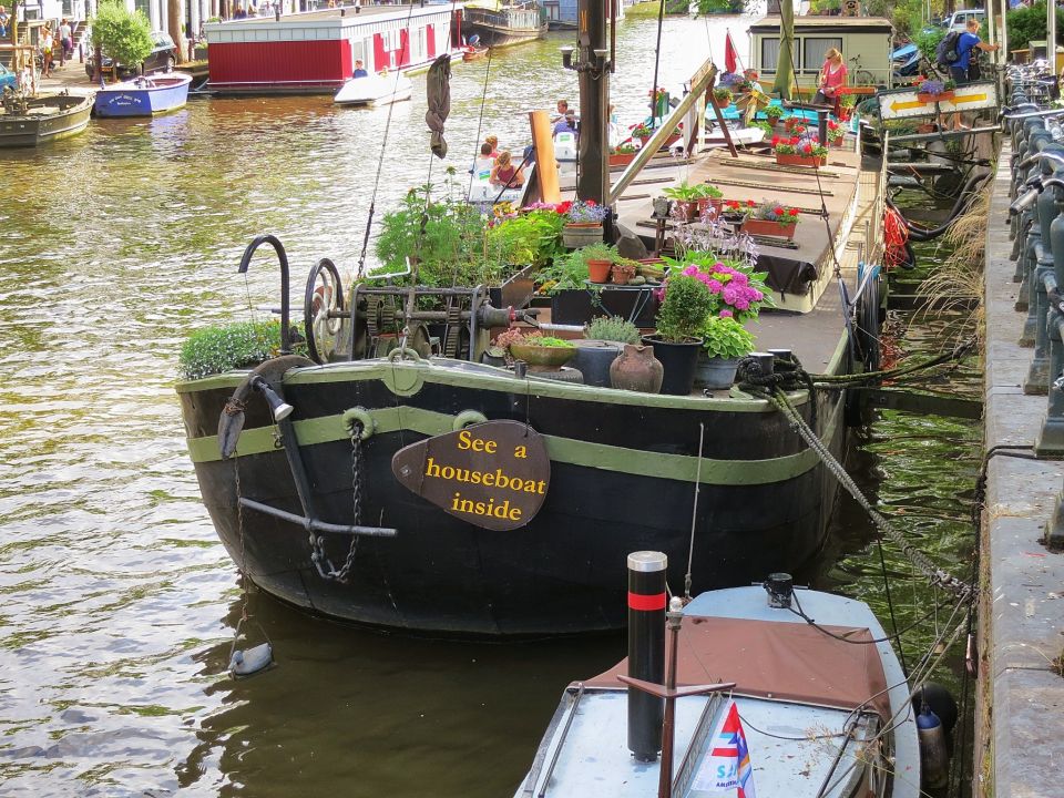 Casas flotantes houseboat museum amsterdam