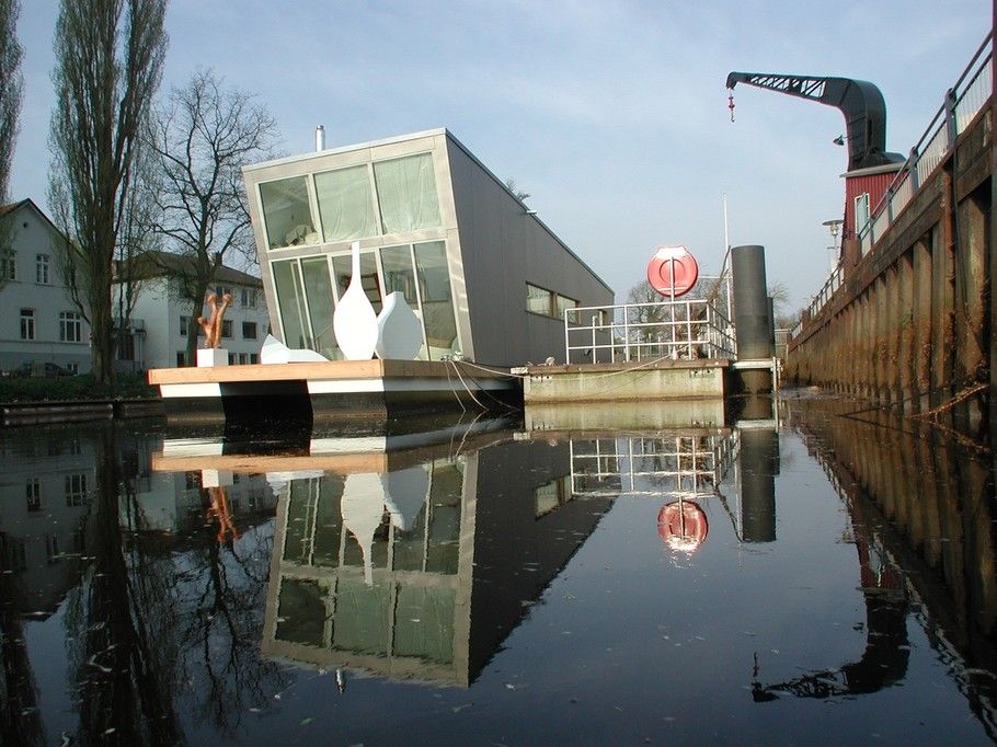 Casas flotantes loft en Alemania