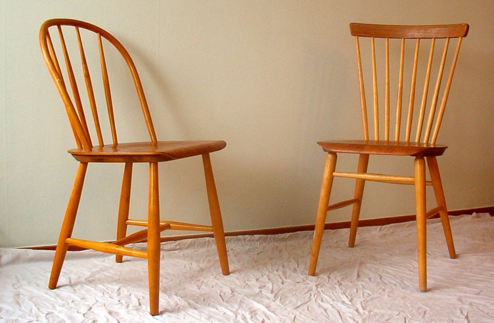 sillas de madera
