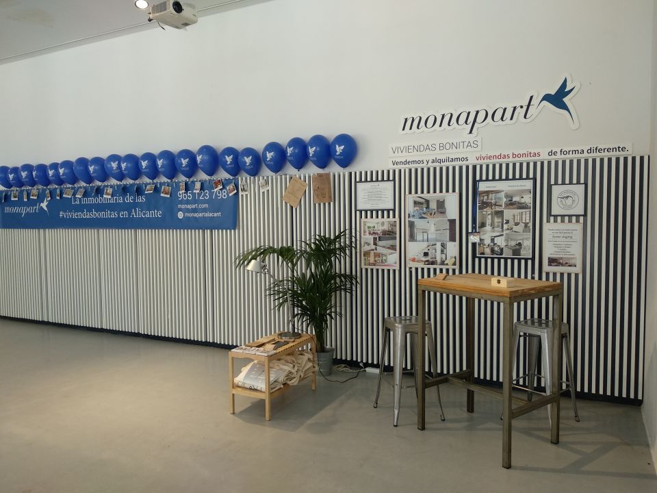 Estrenamos Espacio Monapart en el Alicante Market Design | Monapart