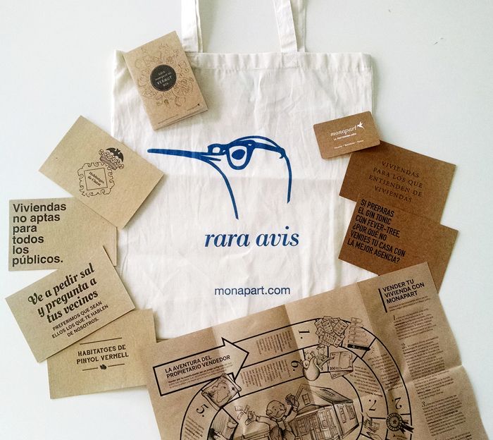 Materiales de Marketing Off Line de Monapart Barcelona | Monapart