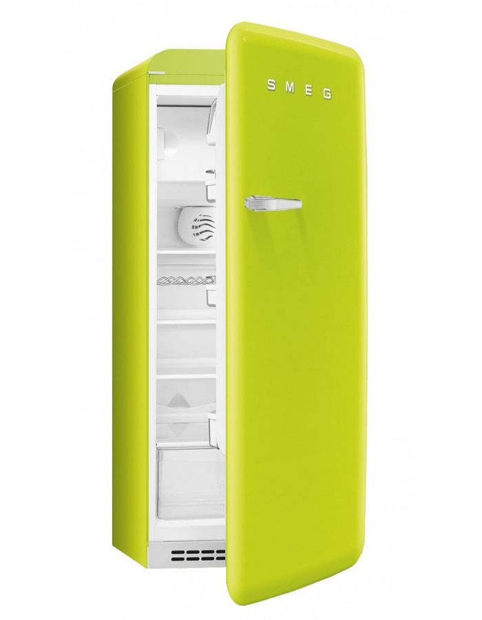 smeg nevera verde lima