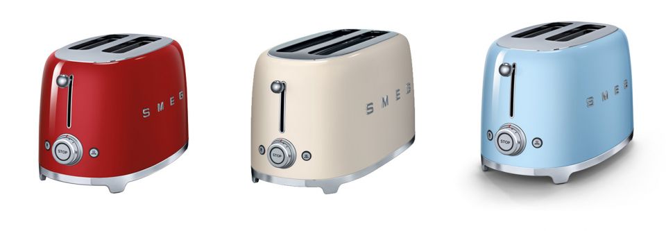 smeg tostadora retro años 50