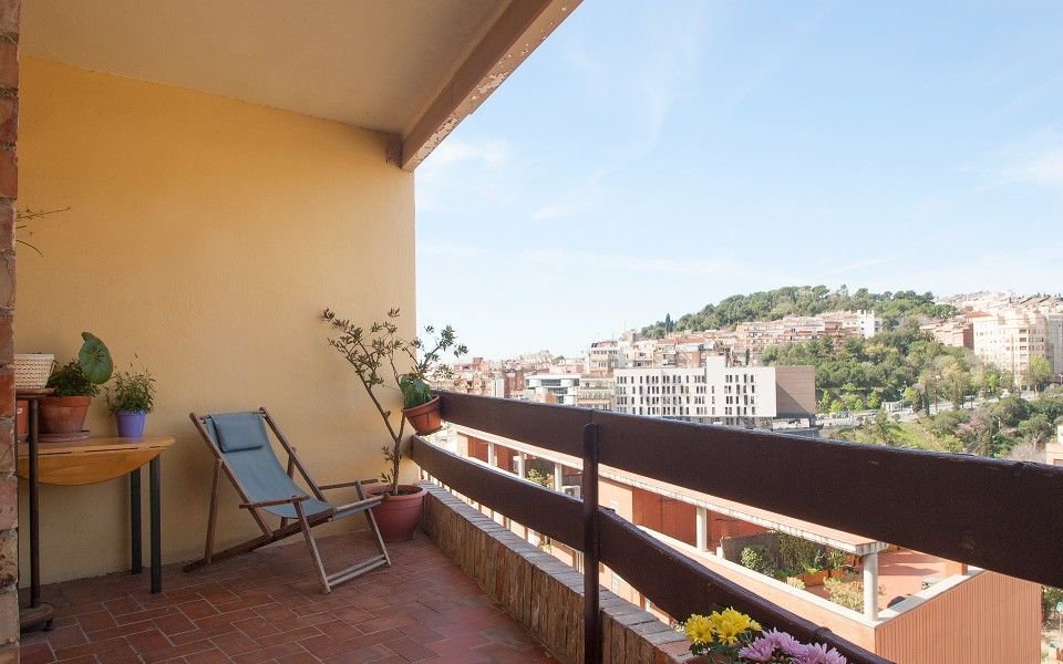 Terraza de piso en Mare de Deu del Coll