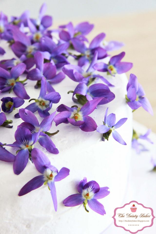 violet cake