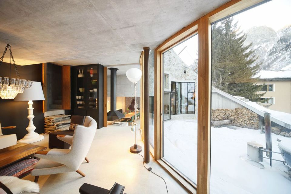 Villa Vals en Suiza