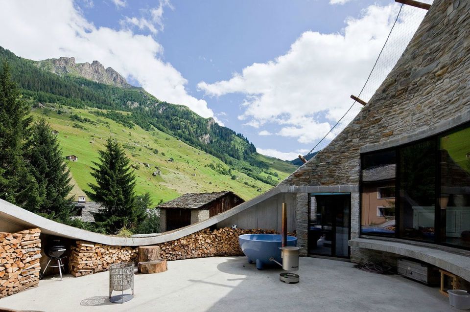 Villa Vals en Suiza