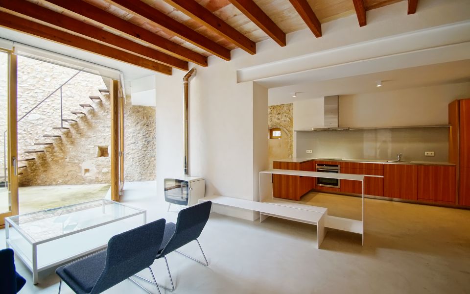 una vivienda remodelada por el arquitecto Antonio Forteza y que ha sido Premio de Arquitectura de Mallorca