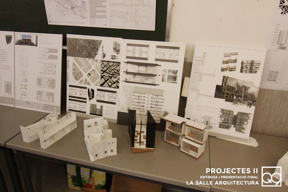 Proyectos de segundo de la Escuela de Arquitectura La Salle Bcn seleccionados en el concurso