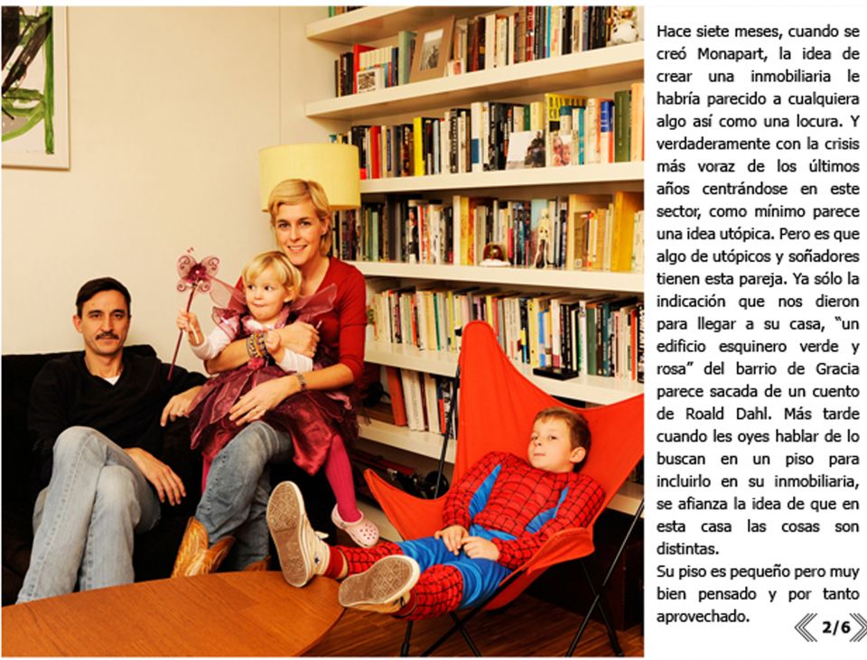 En familia con Olga Sala y José Luis Echeverría entrevista en Caos Magazine