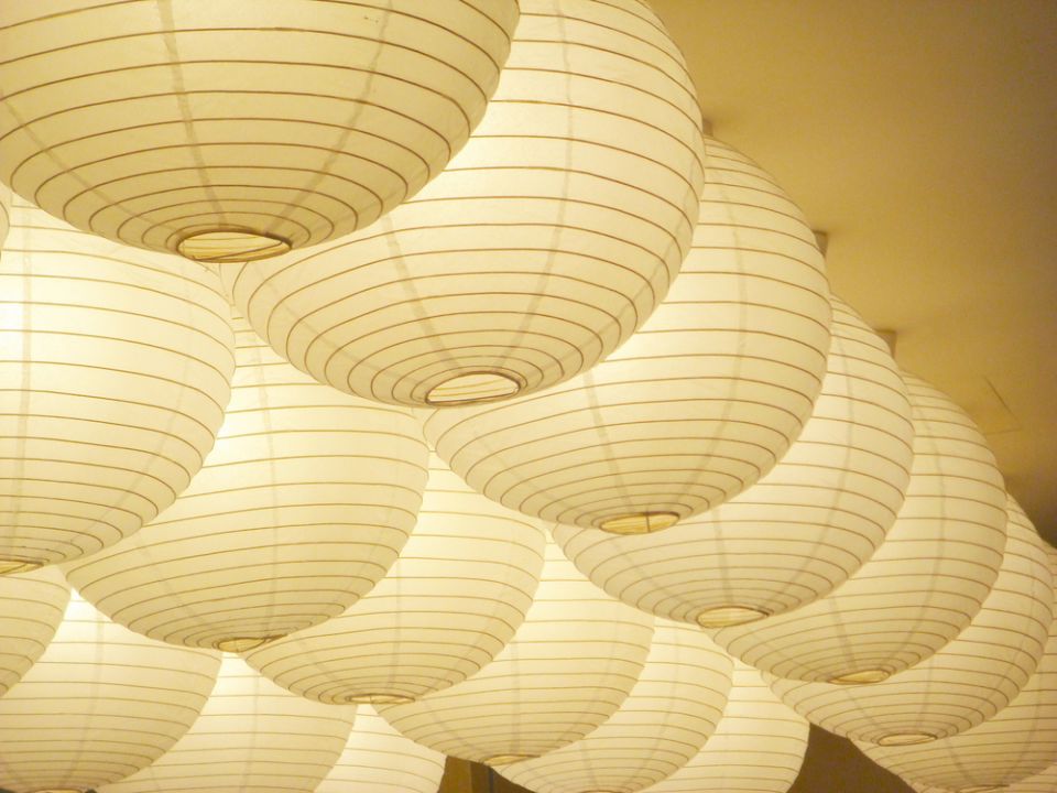 lamparas de papel a k a bolas chinas